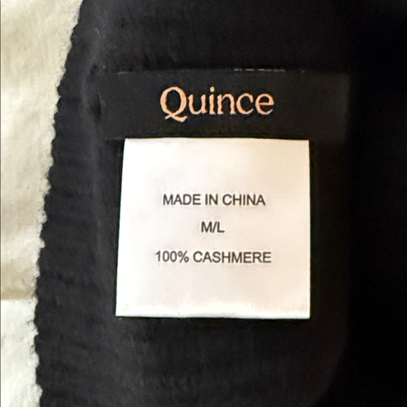 Quince Mongolian Cashmere Ribbed Beanie bundle size M/L - Picture 7 of 14